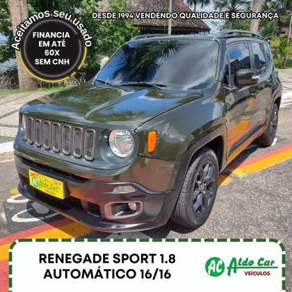 JEEP RENEGADE 1.8 16V FLEX LONGITUDE 4P AUTOMÁTICO